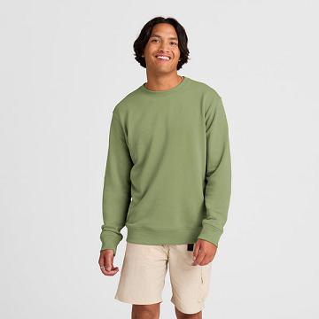 Aqua Allbirds R&R Sweat Men's Shirts | IN1309GS