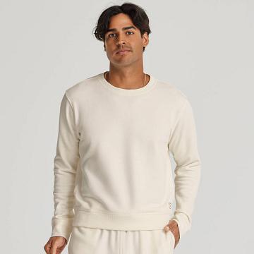 Beige Allbirds R&R Sweat Men's Shirts | IN1306KO