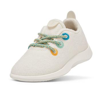 Beige Allbirds Smallbirds Wool Runner Kids' Sneakers | IN1866RV