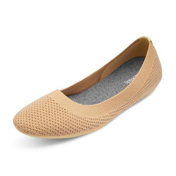 Beige Allbirds Tree Breezers Lux Women's Slip On Shoes | IN1533NW