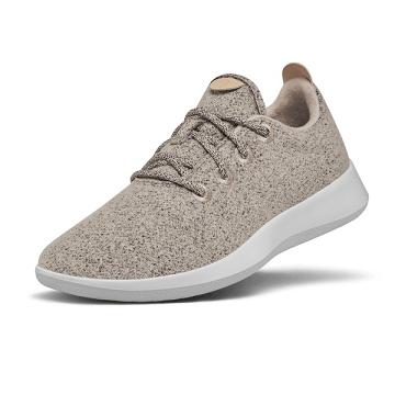 Beige Allbirds Wool Runner Women's Sneakers | IN1480MQ