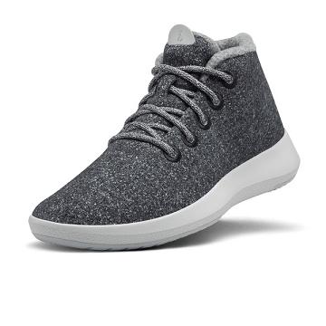 Beige / Grey Allbirds Wool Runner-up Mizzles Men's Sneakers | IN1035EB