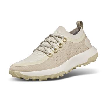 Beige / White Allbirds Trail Runner SWT Men's Hiking Shoes | IN1209AH