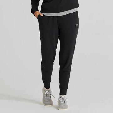 Black Allbirds R&R Sweat Women's Pants | IN1769VR