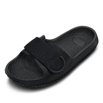 Black Allbirds Sugar Men's Slides | IN1124KO