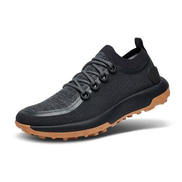 Black Allbirds Trail Runner SWT Men's Running Shoes | IN1143NW