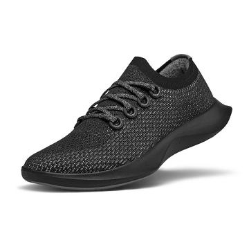 Black Allbirds Tree Dasher 1 Men's Running Shoes | IN1170BE