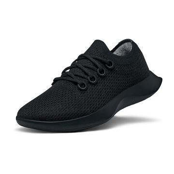 Black Allbirds Tree Dasher 1 Women's Running Shoes | IN1590ZU