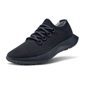 Black Allbirds Tree Dasher 2 Men's Running Shoes | IN1200ZU