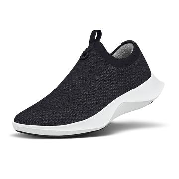 Black Allbirds Tree Dasher Relay Men's Slip On Shoes | IN1121XY