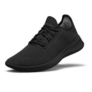 Black Allbirds Tree Runner Men's Sneakers | IN1078SG