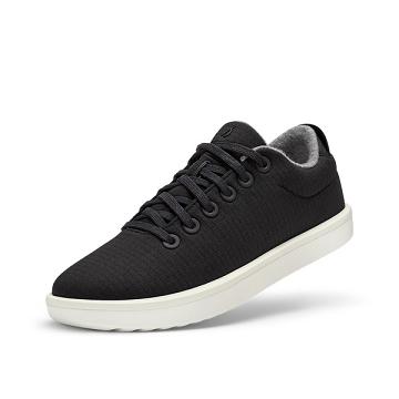 Black Allbirds Wool Piper Woven Women's Sneakers | IN1421UZ