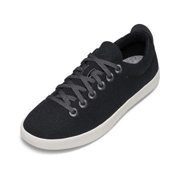 Black Allbirds Wool Pipers Men's Sneakers | IN1033TC