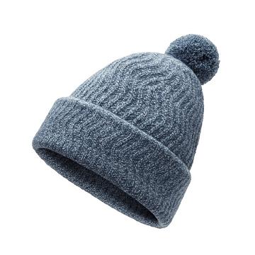 Blue Allbirds The Pom Beanie Men's Hats | IN1404BE