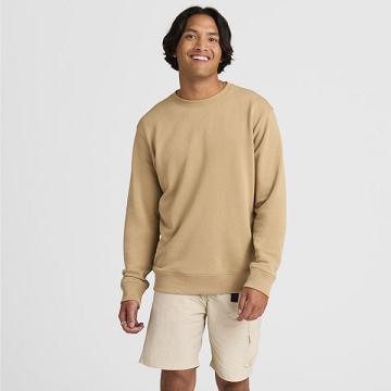 Brown Allbirds R&R Sweat Men's Shirts | IN1305LI