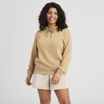 Brown Allbirds R&R Women's Hoodie | IN1779DF