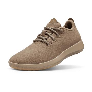 Brown Allbirds Wool Mizzles Men's Sneakers | IN1048HA