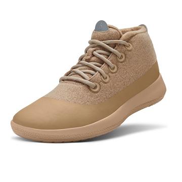 Brown Allbirds Wool Runner-up Mizzle Plus Men's High Tops | IN1225XY