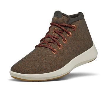 Brown Allbirds Wool Runner-up Mizzles Women's High Tops | IN1655UZ