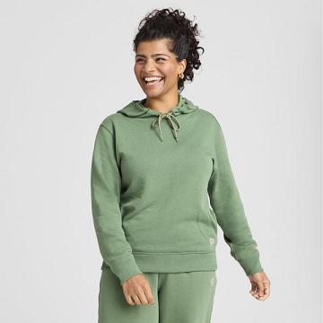 Green Allbirds R&R Women's Hoodie | IN1780SG