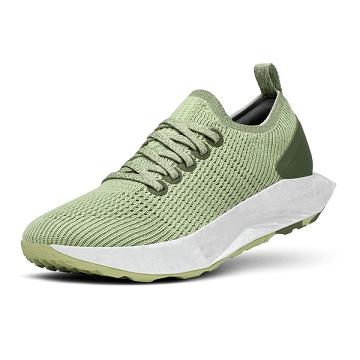 Green Allbirds Tree Flyers Men's Running Shoes | IN1177IN