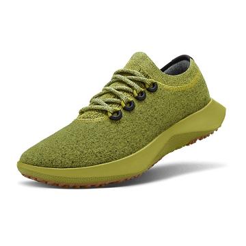 Green Allbirds Wool Dasher Mizzles Women's Waterproof Shoes | IN1706IL