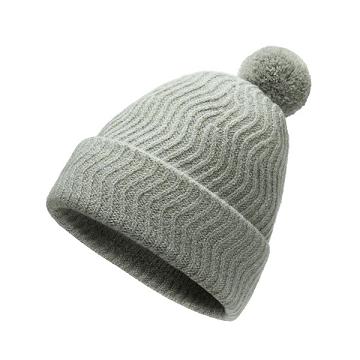 Grey Allbirds The Pom Beanie Men's Hats | IN1403NW