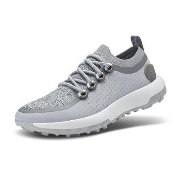 Grey Allbirds Trail Runner SWT Men's Running Shoes | IN1142MQ