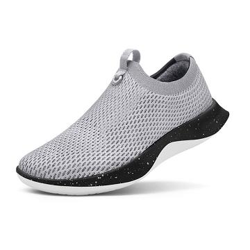 Grey Allbirds Tree Dasher Relay Men's Slip On Shoes | IN1116MQ