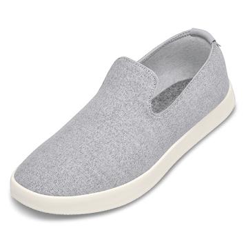 Grey Allbirds Wool Loungers Men's Slip On Shoes | IN1095XY