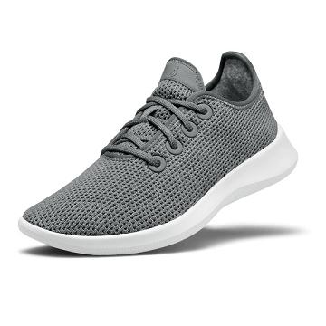 Grey / White Allbirds Tree Runner Men's Sneakers | IN1079AH