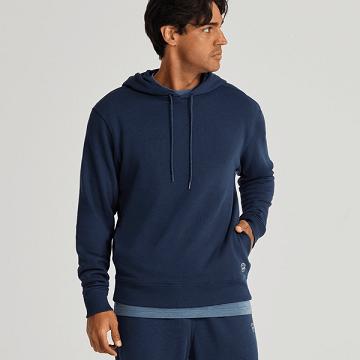 Navy Allbirds R&R Men's Hoodie | IN1336FD