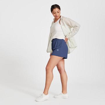 Navy Allbirds R&R Sweat Women's Shorts | IN1751GS