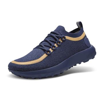 Navy Allbirds Trail Runner SWT Mizzles Men's Running Shoes | IN1135UZ