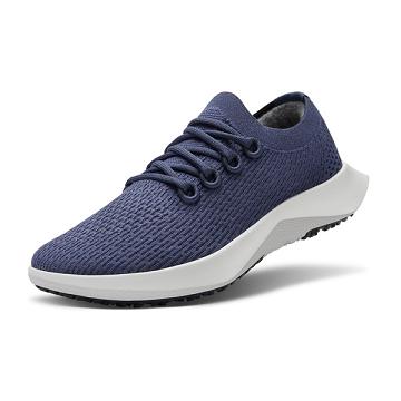 Navy Allbirds Tree Dasher 2 Men's Running Shoes | IN1197VR