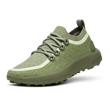 Olive Allbirds Trail Runner SWT Mizzles Men's Running Shoes | IN1134IL