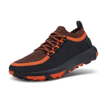 Orange / Black Allbirds Trail Runner SWT Men's Running Shoes | IN1144BE