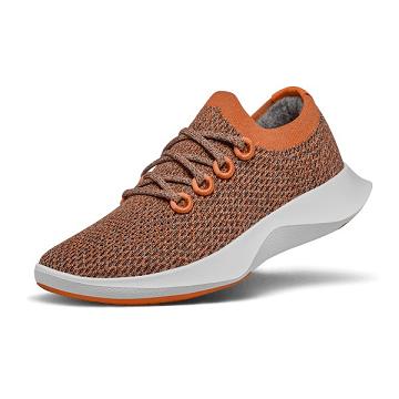 Orange / White Allbirds Tree Dasher 1 Men's Running Shoes | IN1167QM