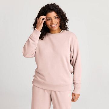 Pink Allbirds R&R Sweat Women's Shirts | IN1758IL