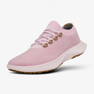 Pink Allbirds Wool Dasher Mizzles Men's Running Shoes | IN1136YX