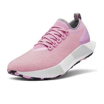 Pink Allbirds Wool Flyer Mizzles Men's Running Shoes | IN1128FD