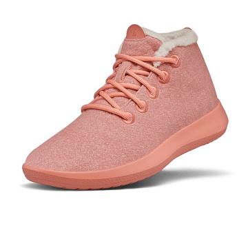 Pink Allbirds Wool Runner-up Mizzle Fluffs Men's High Tops | IN1218WN