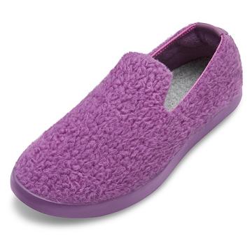 Purple Allbirds Wool Lounger Fluffs Men's Slip On Shoes | IN1088WN