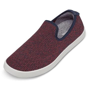 Red Allbirds Tree Loungers Men's Slip On Shoes | IN1102FD