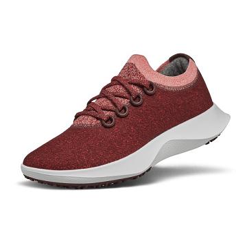 Red Allbirds Wool Dasher Mizzles Women's Running Shoes | IN1554RV