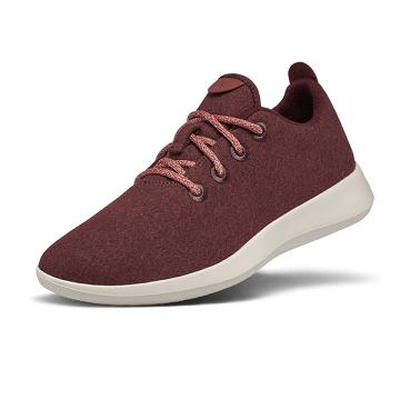 Red Allbirds Wool Runner Women's Sneakers | IN1478WN