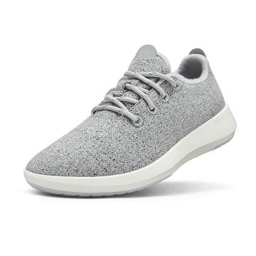 Silver Allbirds Wool Mizzles Men's Sneakers | IN1049GS