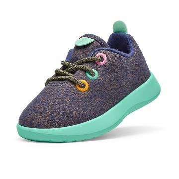 Taupe Allbirds Smallbirds Wool Runner Kids' Sneakers | IN1867EB