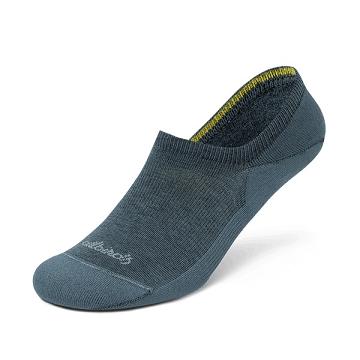 Turquoise Allbirds Anytime No Show Men's Socks | IN1378BE