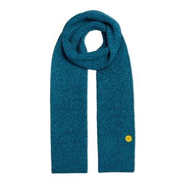 Turquoise Allbirds The Scarf Regen Thrive Men's Scarves | IN1386HA